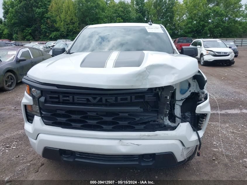 2023 Chevrolet Silverado 1500 4Wd Short Bed Custom VIN: 1GCPDBEK3PZ188558 Lot: 39412507