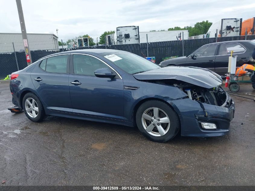 2015 Kia Optima Lx VIN: KNAGM4A7XF5597463 Lot: 39412509