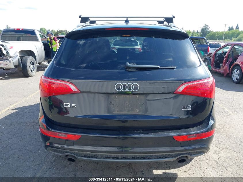 2012 Audi Q5 3.2 Premium Plus VIN: WA1DKAFPXCA037619 Lot: 39412511