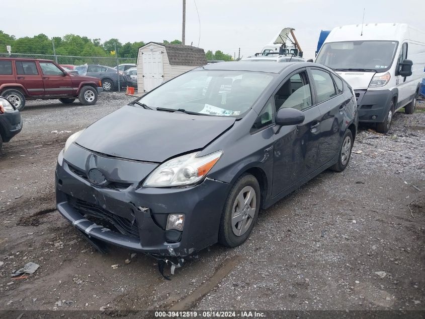 2011 Toyota Prius Five/Four/One/Three/Two VIN: JTDKN3DU6B0279501 Lot: 39412519