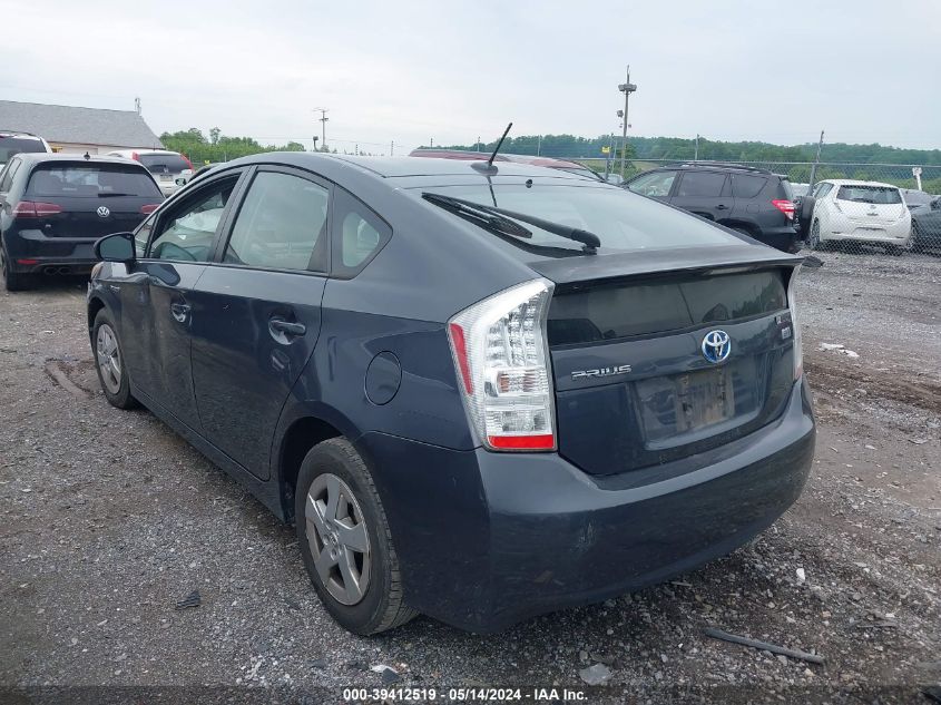 2011 Toyota Prius Five/Four/One/Three/Two VIN: JTDKN3DU6B0279501 Lot: 39412519