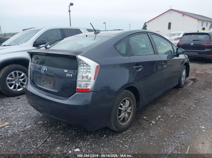 2011 Toyota Prius Five/Four/One/Three/Two VIN: JTDKN3DU6B0279501 Lot: 39412519