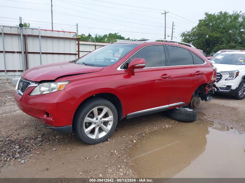 2010 Lexus Rx 350 VIN: 2T2ZK1BA4AC023507 Lot: 39412542