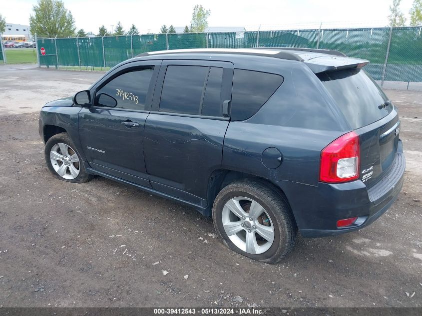 2014 Jeep Compass Sport VIN: 1C4NJDBB3ED879826 Lot: 39412543