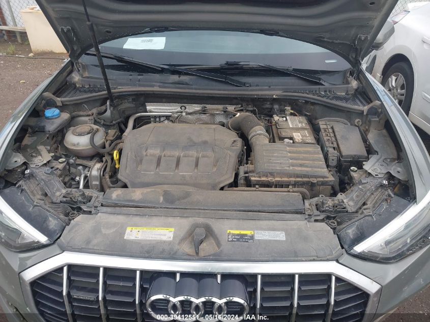 2020 Audi Q3 Premium 45 Tfsi Quattro Tiptronic VIN: WA1AECF35L1059353 Lot: 39412551