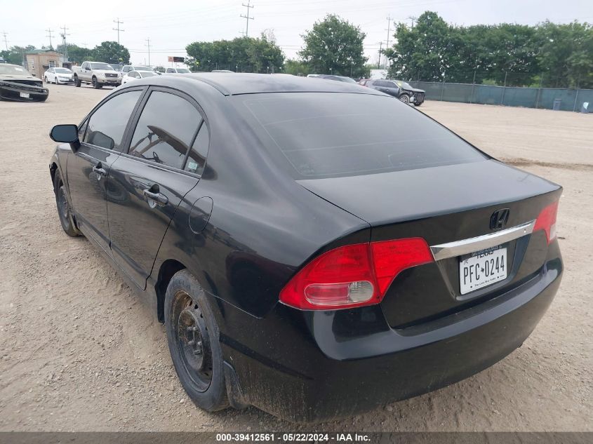 2008 Honda Civic Lx VIN: 2HGFA16578H326029 Lot: 39412561