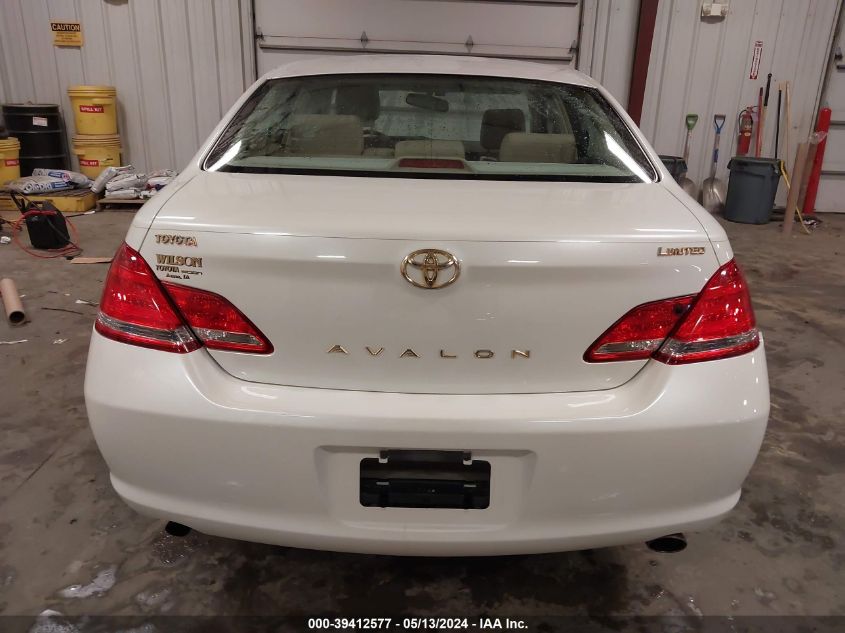 2007 Toyota Avalon Limited VIN: 4T1BK36B87U210423 Lot: 39412577