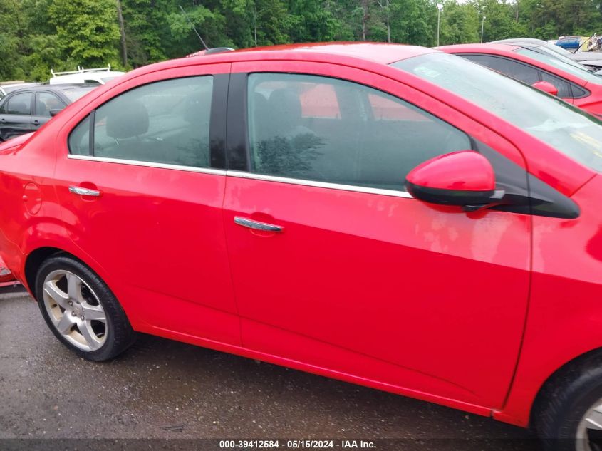 2015 Chevrolet Sonic Ltz Auto VIN: 1G1JE5SB6F4211845 Lot: 39412584