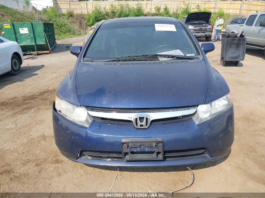 2008 Honda Civic Ex-L VIN: 2HGFA16948H528751 Lot: 39412585