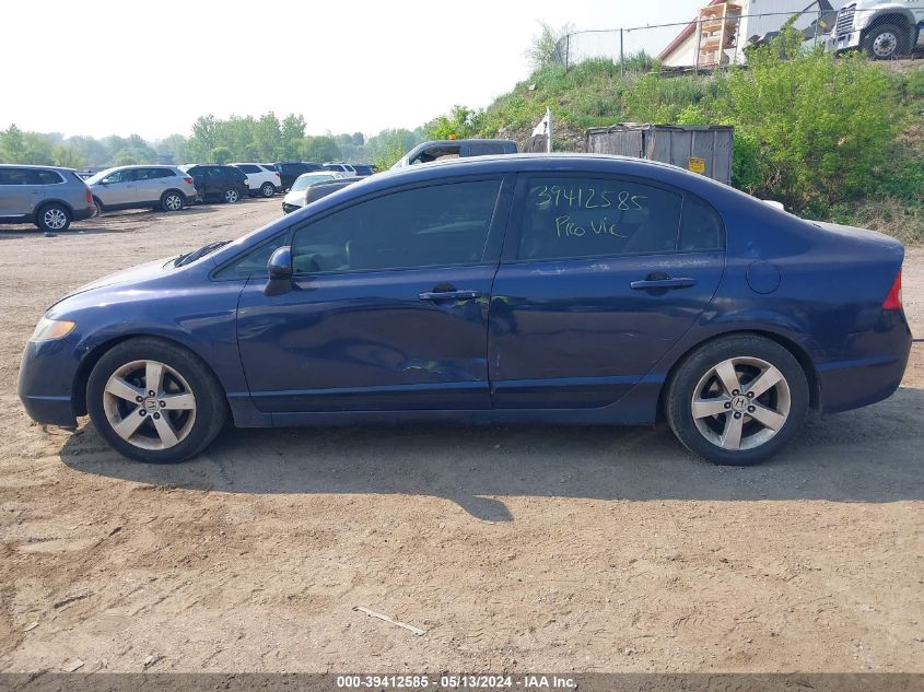 2008 Honda Civic Ex-L VIN: 2HGFA16948H528751 Lot: 39412585