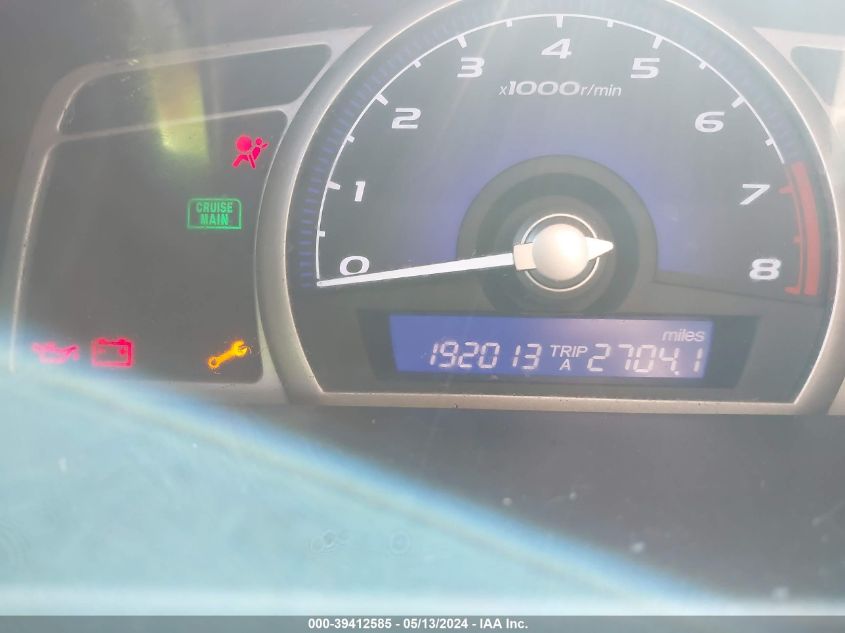 2008 Honda Civic Ex-L VIN: 2HGFA16948H528751 Lot: 39412585