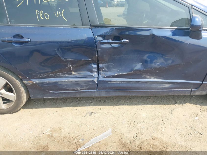 2008 Honda Civic Ex-L VIN: 2HGFA16948H528751 Lot: 39412585