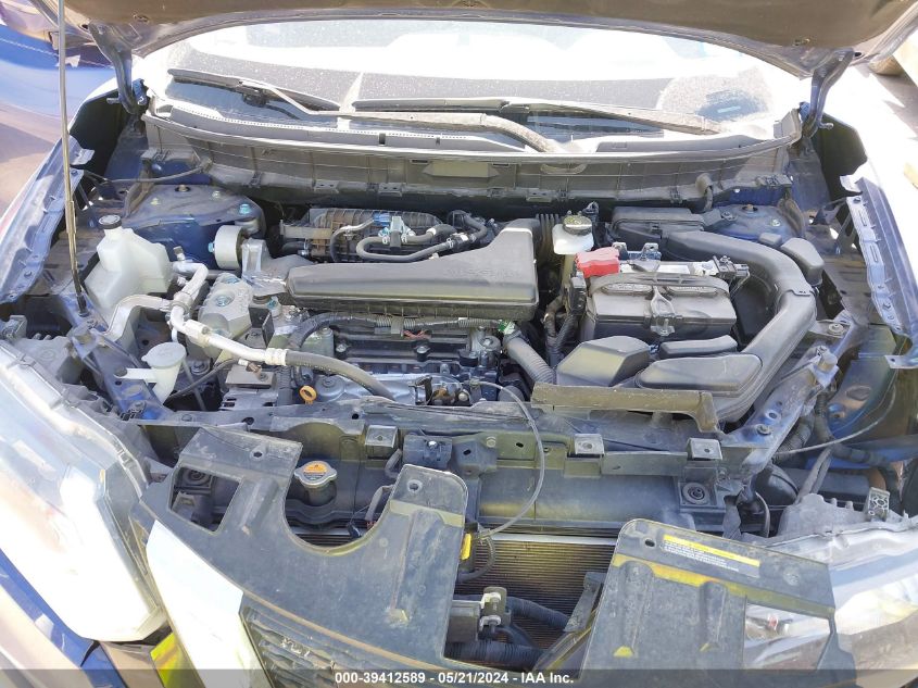 2017 Nissan Rogue Sv VIN: JN8AT2MT6HW154432 Lot: 39412589