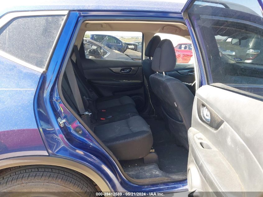 2017 Nissan Rogue Sv VIN: JN8AT2MT6HW154432 Lot: 39412589