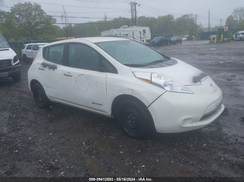 2013 Nissan Leaf S VIN: 1N4AZ0CP3DC410515 Lot: 39412593