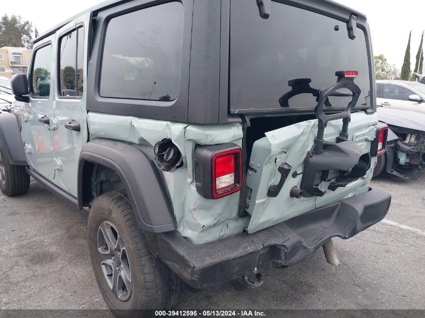 2023 Jeep Wrangler Sport VIN: 1C4HJXDG7PW609769 Lot: 39412595