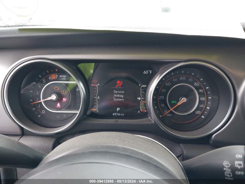 2023 Jeep Wrangler Sport VIN: 1C4HJXDG7PW609769 Lot: 39412595