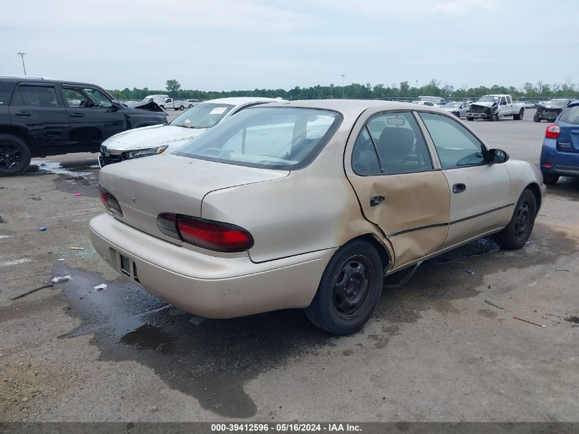 1994 Geo Prizm Lsi VIN: 1Y1SK5368RZ040525 Lot: 39412596