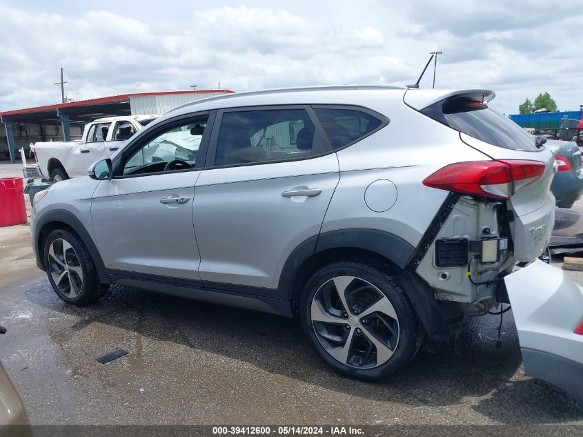 2016 Hyundai Tucson Sport VIN: KM8J33A23GU201211 Lot: 39412600