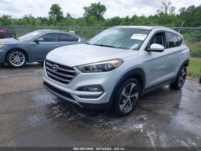 2016 Hyundai Tucson Sport VIN: KM8J33A23GU201211 Lot: 39412600