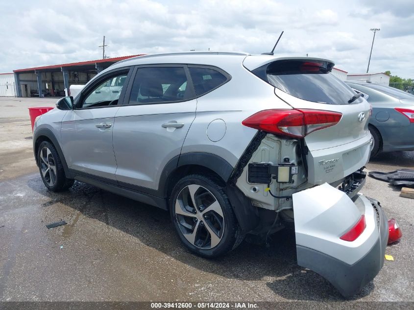 2016 Hyundai Tucson Sport VIN: KM8J33A23GU201211 Lot: 39412600