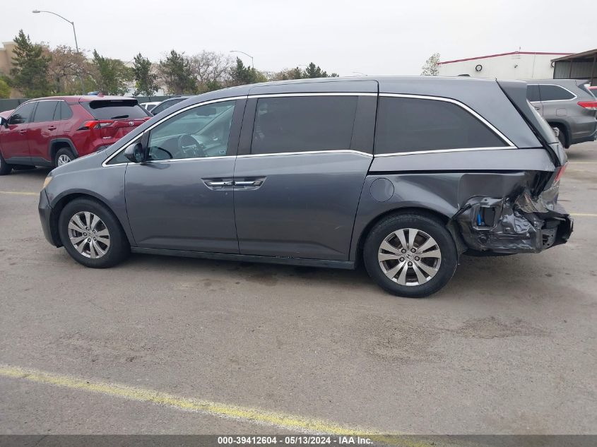 2014 Honda Odyssey Ex-L VIN: 5FNRL5H67EB070365 Lot: 39412604