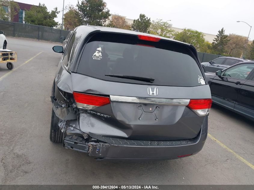 2014 Honda Odyssey Ex-L VIN: 5FNRL5H67EB070365 Lot: 39412604