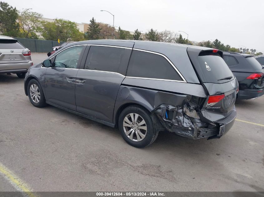 2014 Honda Odyssey Ex-L VIN: 5FNRL5H67EB070365 Lot: 39412604