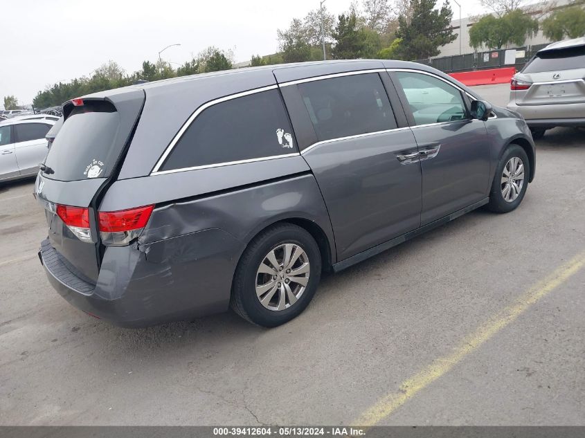 2014 Honda Odyssey Ex-L VIN: 5FNRL5H67EB070365 Lot: 39412604