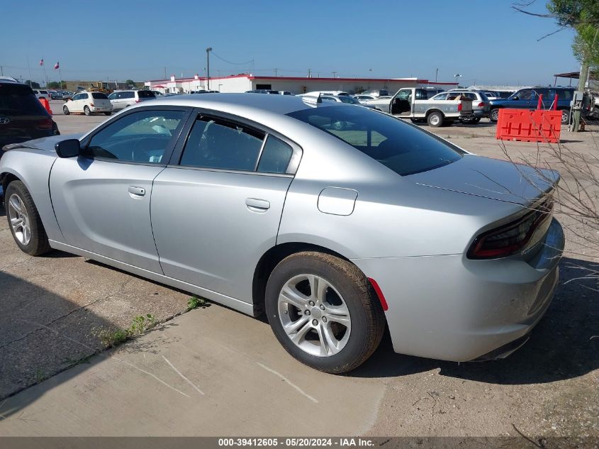 2023 Dodge Charger Sxt VIN: 2C3CDXBG0PH531472 Lot: 39412605