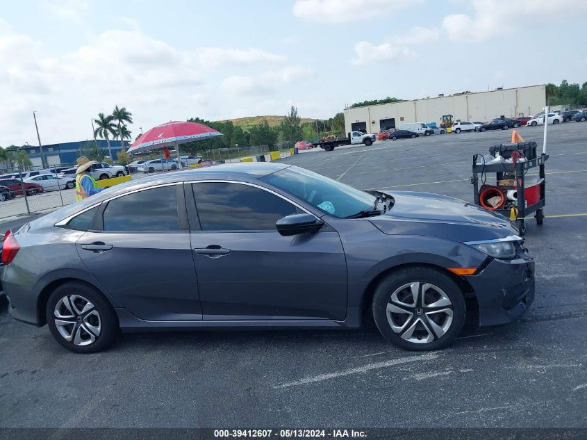 2016 Honda Civic Lx VIN: 19XFC2F59GE076219 Lot: 39412607