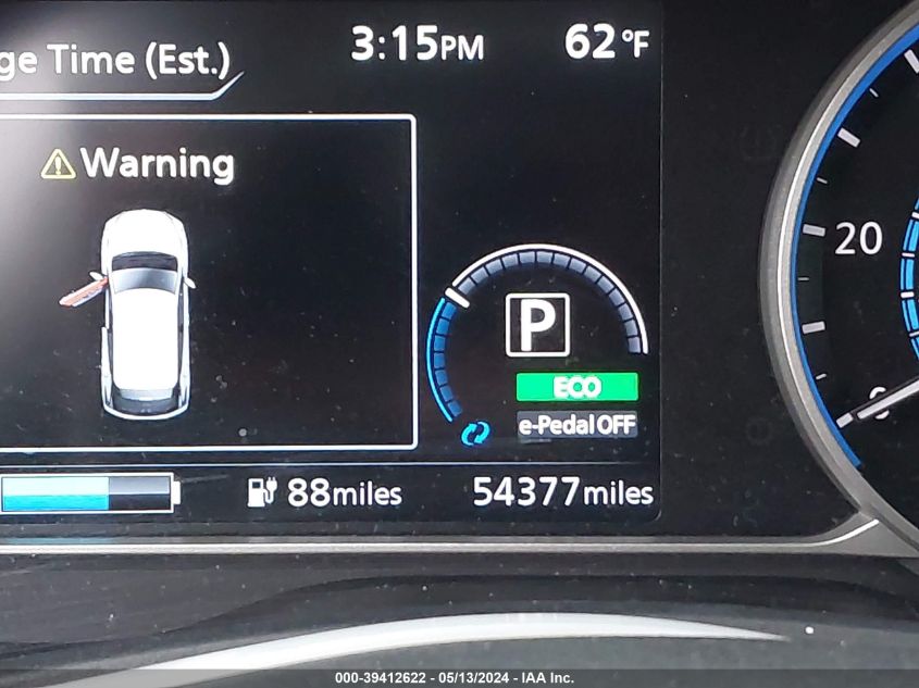 2019 Nissan Leaf S VIN: 1N4AZ1CP2KC300719 Lot: 39412622