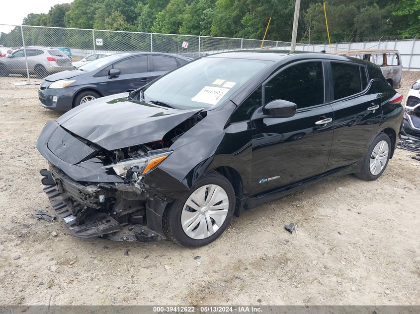 2019 Nissan Leaf S VIN: 1N4AZ1CP2KC300719 Lot: 39412622
