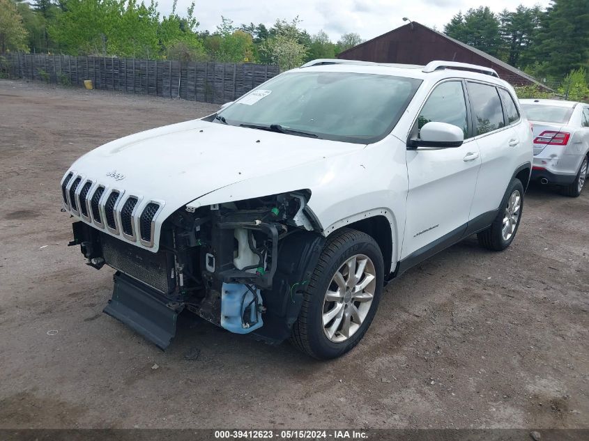 2015 Jeep Cherokee Limited VIN: 1C4PJMDS4FW758766 Lot: 39412623