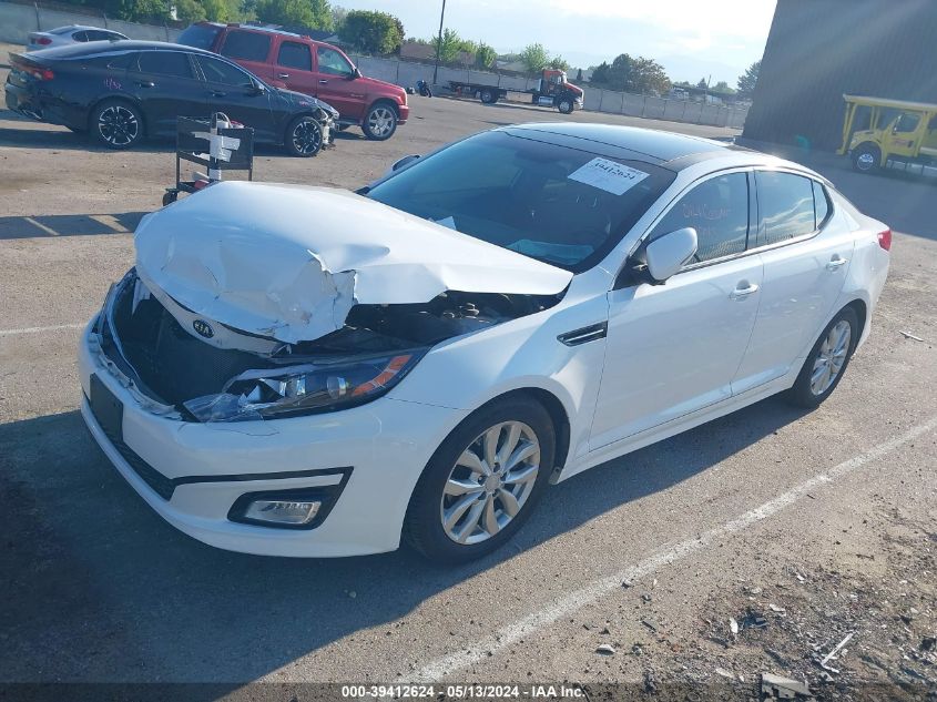 2015 Kia Optima Ex VIN: 5XXGN4A78FG454295 Lot: 39412624