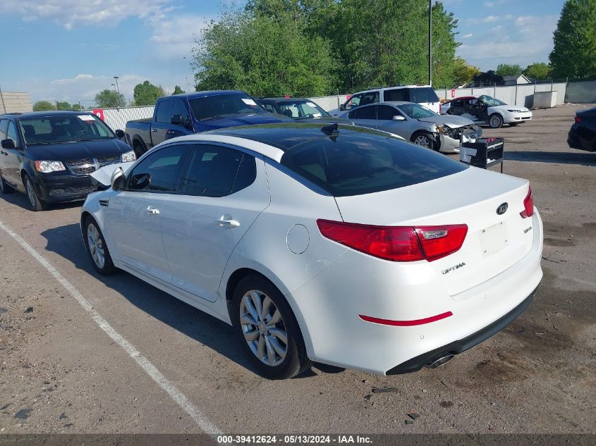 2015 Kia Optima Ex VIN: 5XXGN4A78FG454295 Lot: 39412624