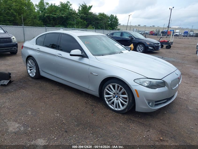 2011 BMW 550I VIN: WBAFR9C57BC599618 Lot: 39412628