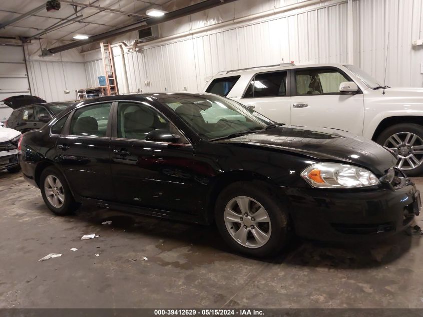 2016 Chevrolet Impala Limited Ls VIN: 2G1WA5E38G1129943 Lot: 39412629