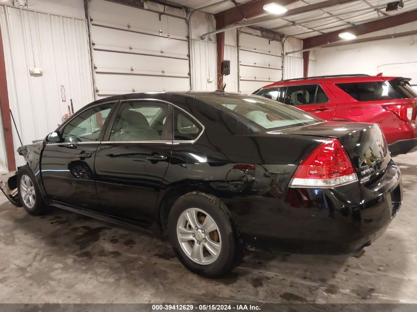 2016 Chevrolet Impala Limited Ls VIN: 2G1WA5E38G1129943 Lot: 39412629