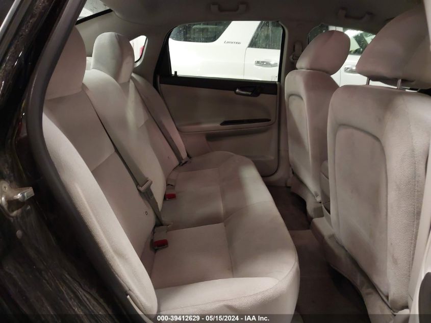 2016 Chevrolet Impala Limited Ls VIN: 2G1WA5E38G1129943 Lot: 39412629