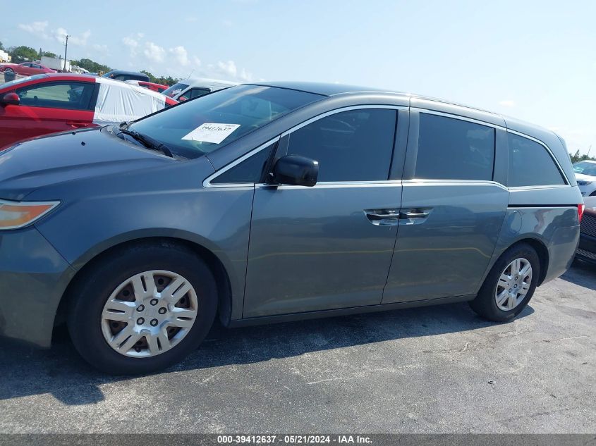 2013 Honda Odyssey Lx VIN: 5FNRL5H24DB019188 Lot: 39412637