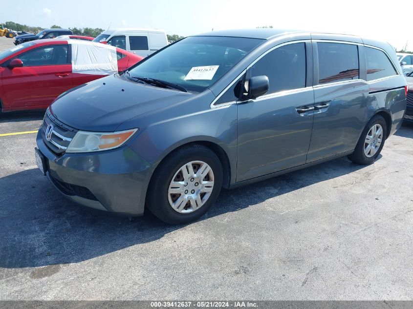 2013 Honda Odyssey Lx VIN: 5FNRL5H24DB019188 Lot: 39412637