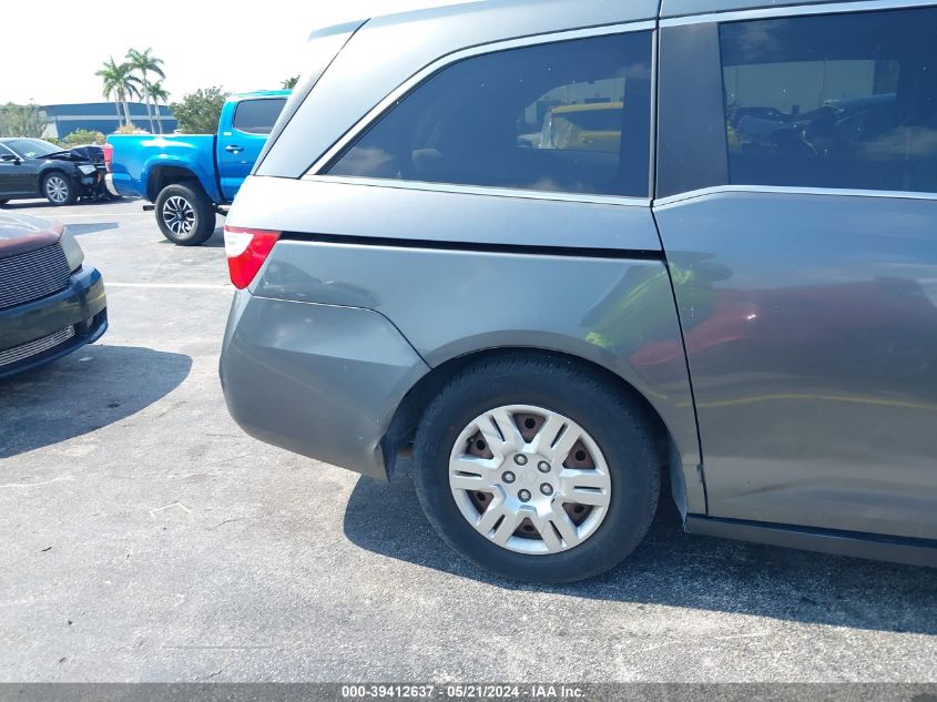 2013 Honda Odyssey Lx VIN: 5FNRL5H24DB019188 Lot: 39412637