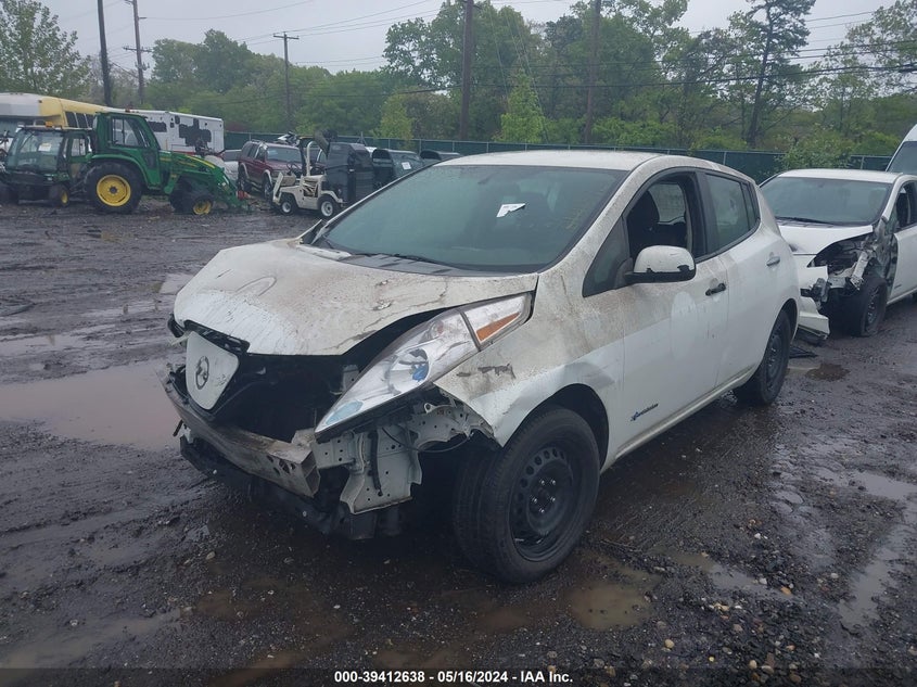 2013 Nissan Leaf S VIN: 1N4AZ0CPXDC410513 Lot: 39412638