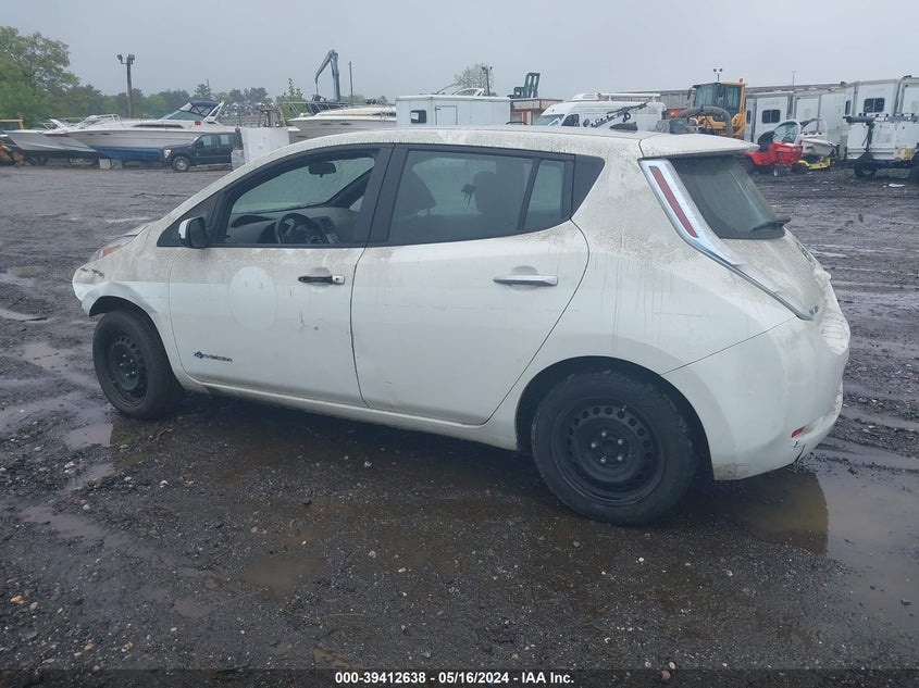 2013 Nissan Leaf S VIN: 1N4AZ0CPXDC410513 Lot: 39412638