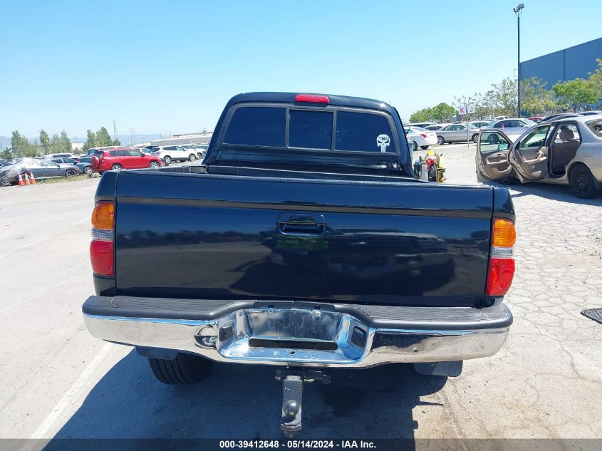 2002 Toyota Tacoma Prerunner V6 VIN: 5TEGN92N82Z887900 Lot: 39412648