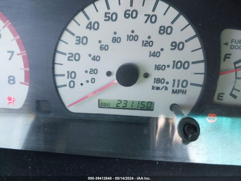 2002 Toyota Tacoma Prerunner V6 VIN: 5TEGN92N82Z887900 Lot: 39412648