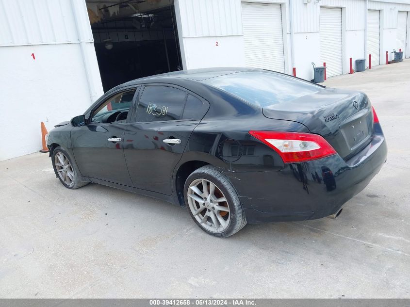2011 Nissan Maxima 3.5 S VIN: 1N4AA5AP6BC809987 Lot: 39412658