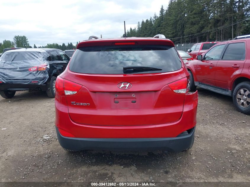 2015 Hyundai Tucson Se VIN: KM8JU3AG3FU957726 Lot: 39412662
