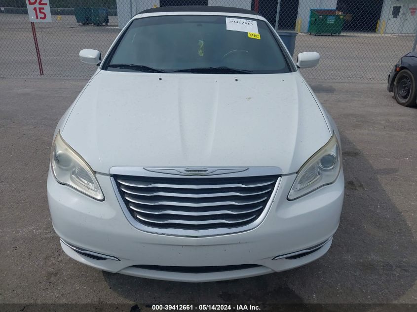 2012 Chrysler 200 Touring VIN: 1C3BCBEB9CN215748 Lot: 39412661